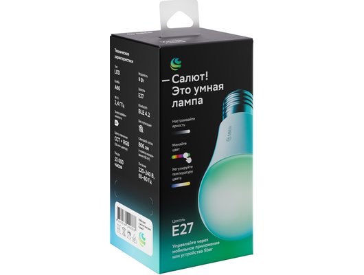 Умная лампа SBER А60/E27 SBDV-00115